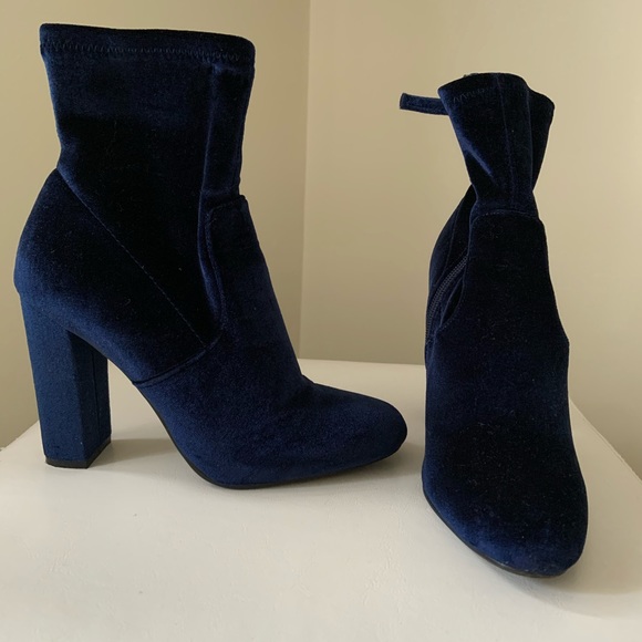 Steve Madden Shoes - Velvet Booties